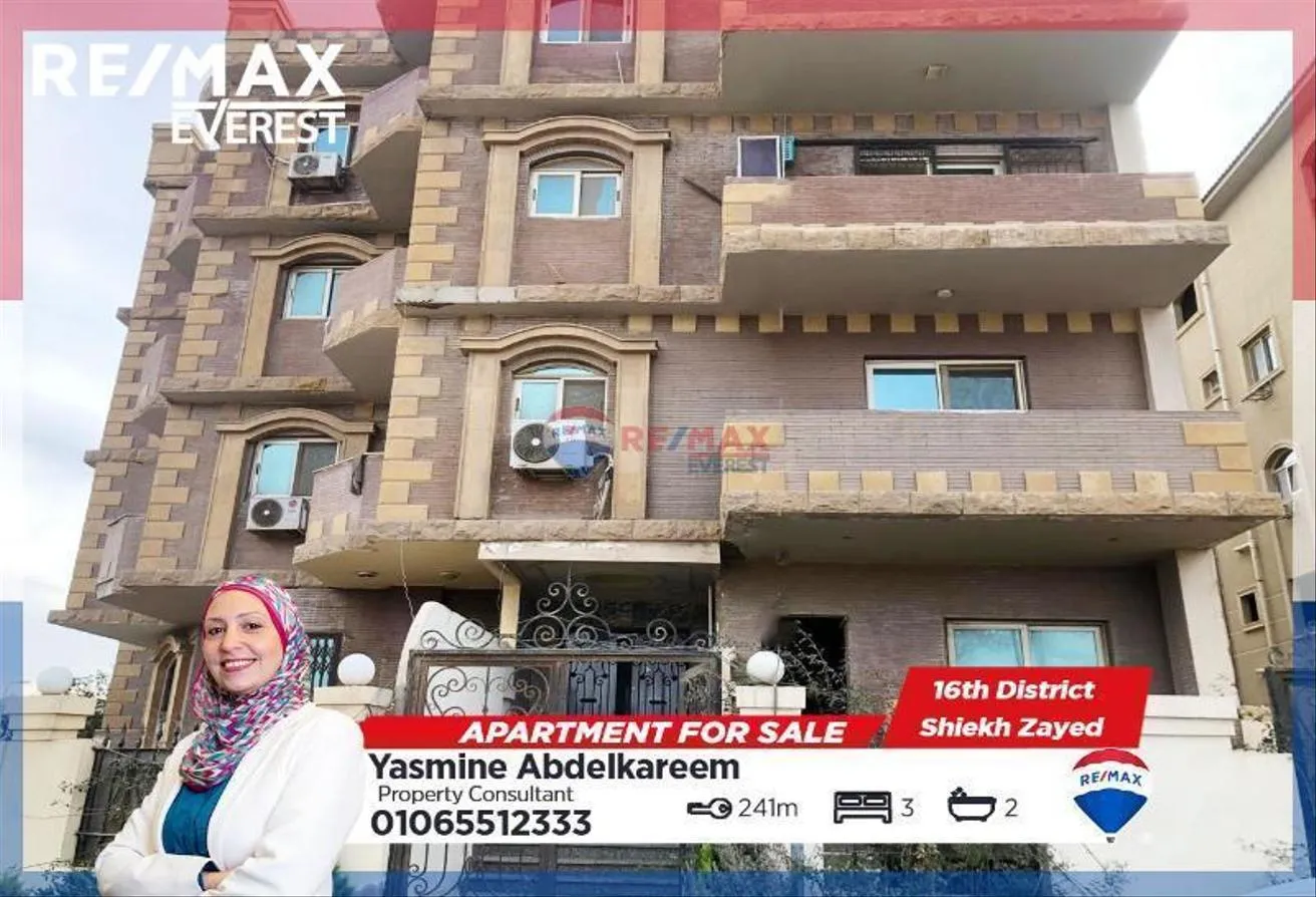 Sale in 16th District: Semi-finished Apartment in The 16th District-Zayed