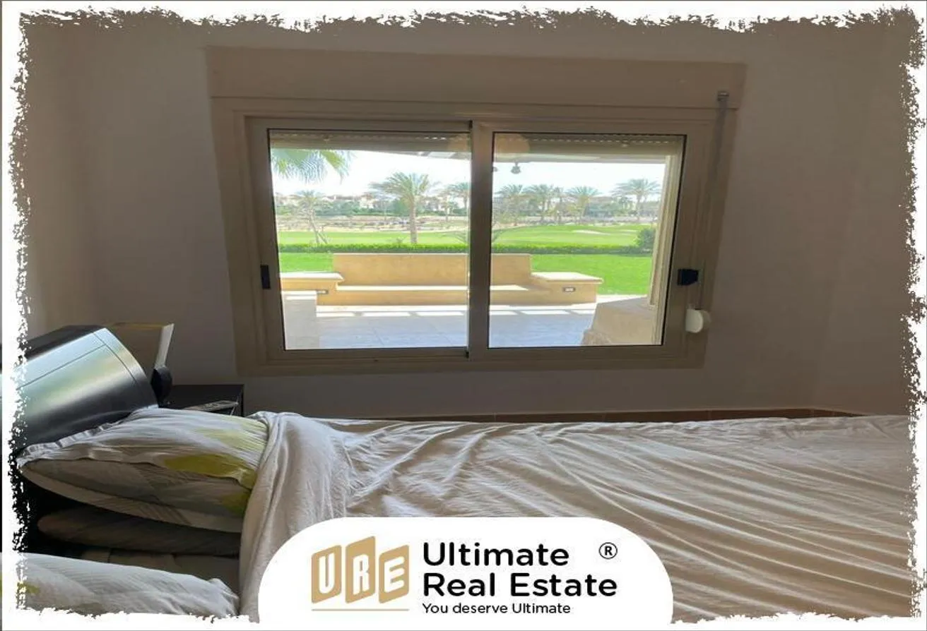 Sale in Al Ein Bay: Ground Chalet Furnished wz AC’s Golf and Lake View