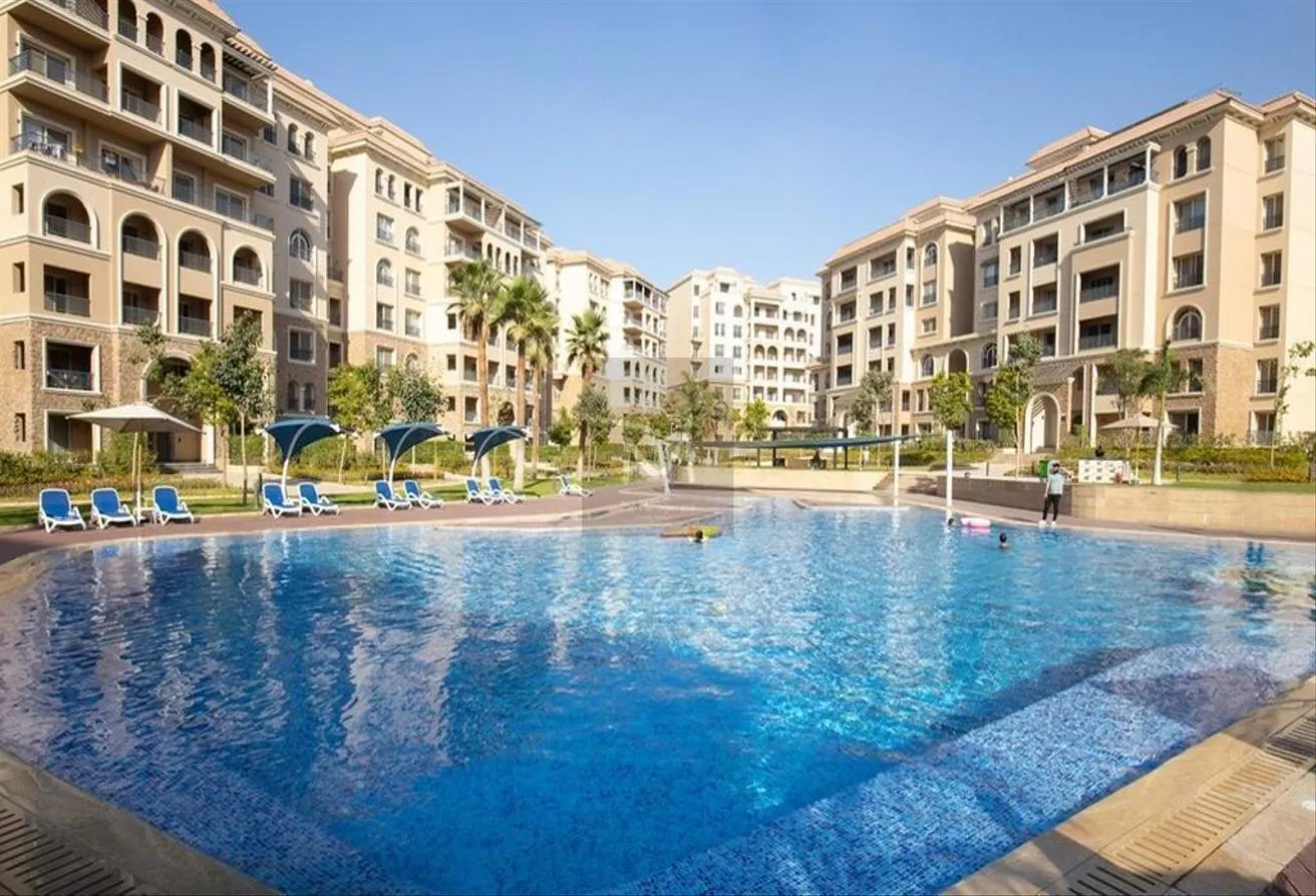 Sale in 90 Avenue: fully finished with AC`s duplex +garden new cairo