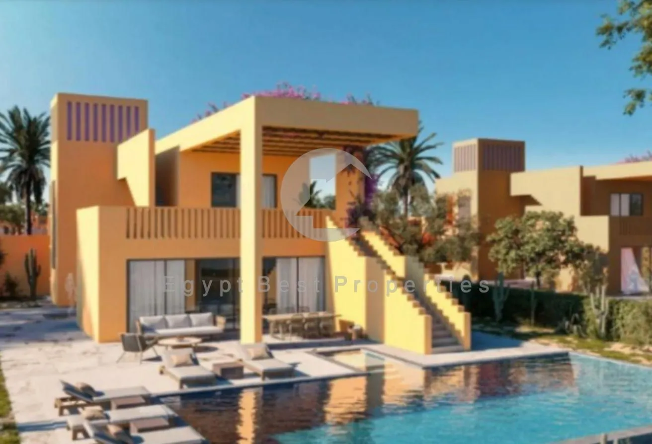 Sale in Blanca Gardens: For Sale Chalet Finished With View Lagoon 10%DP .