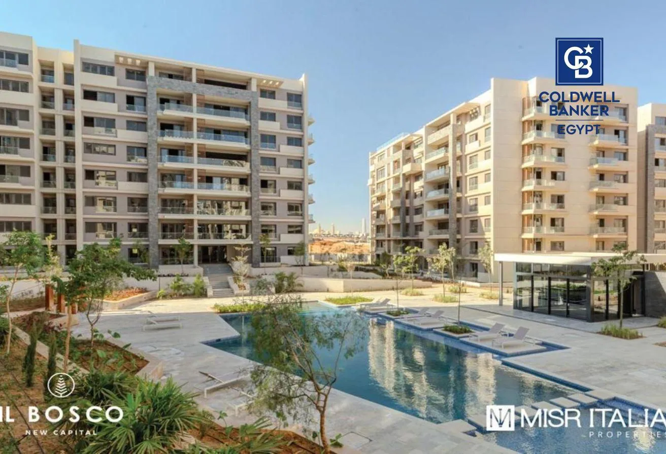 Sale in IL Bosco: apartment for sale in New Capital close Madinaty