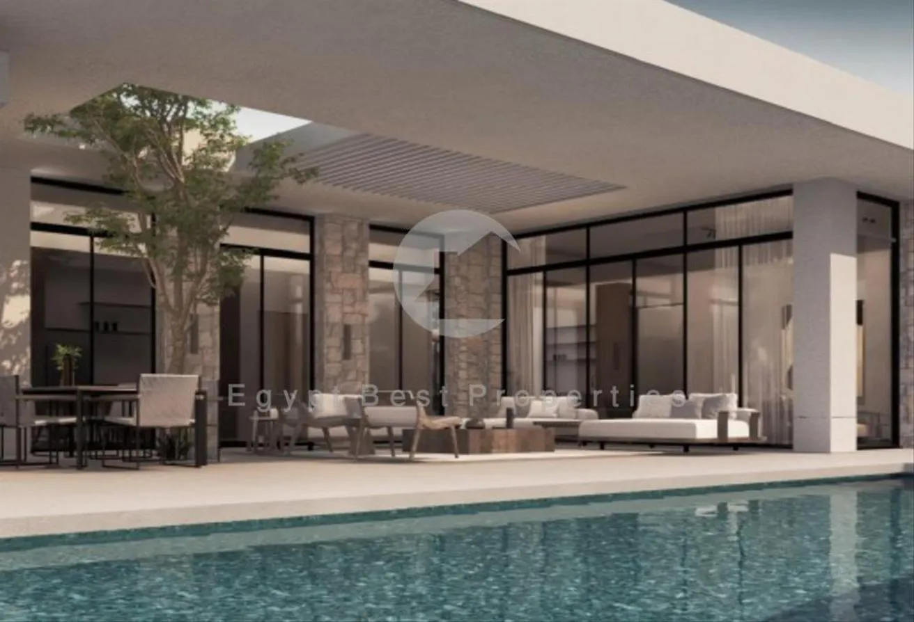 Sale in Hills of one: Lagoon Villa Fully Finished In New Zayed Over 8yrs