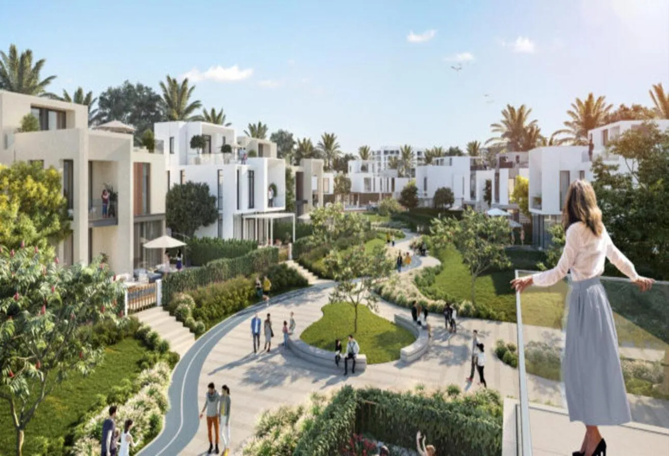 Sale in Elan: 2BDR F.F @Cairo Gate | Direct on Clubhouse .