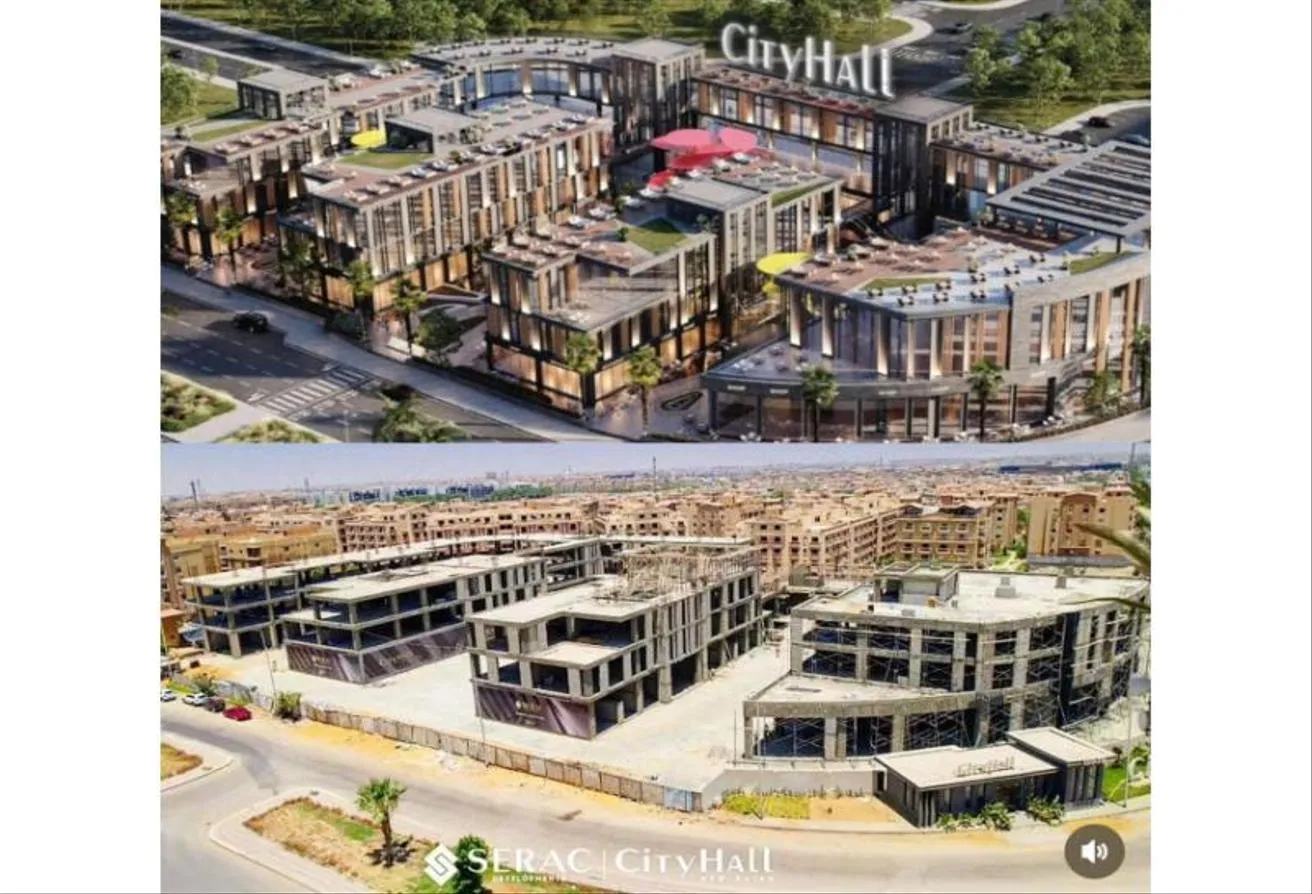 Sale in City Hall 90: 40 m office for sale in New Cairo with DP 660K