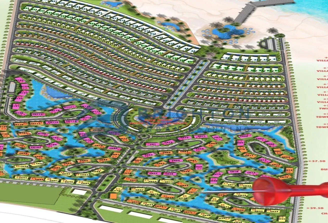 Sale in Marina 5: For sale villa in marina 5 RTM sea view &amp; lagoon .