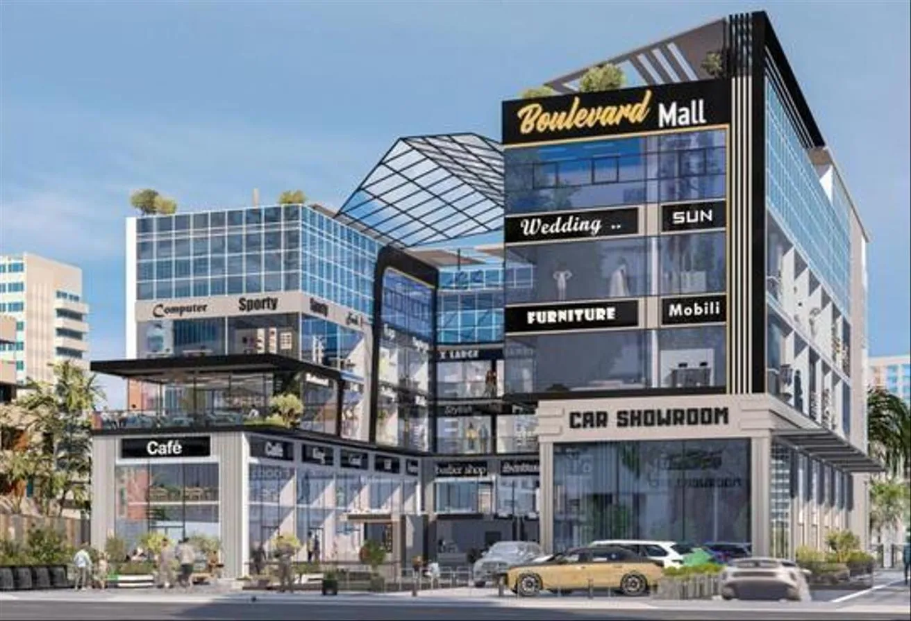 Sale in El Banafseg Services Area: Plaza front shop with 15% down payment in Banfsag
