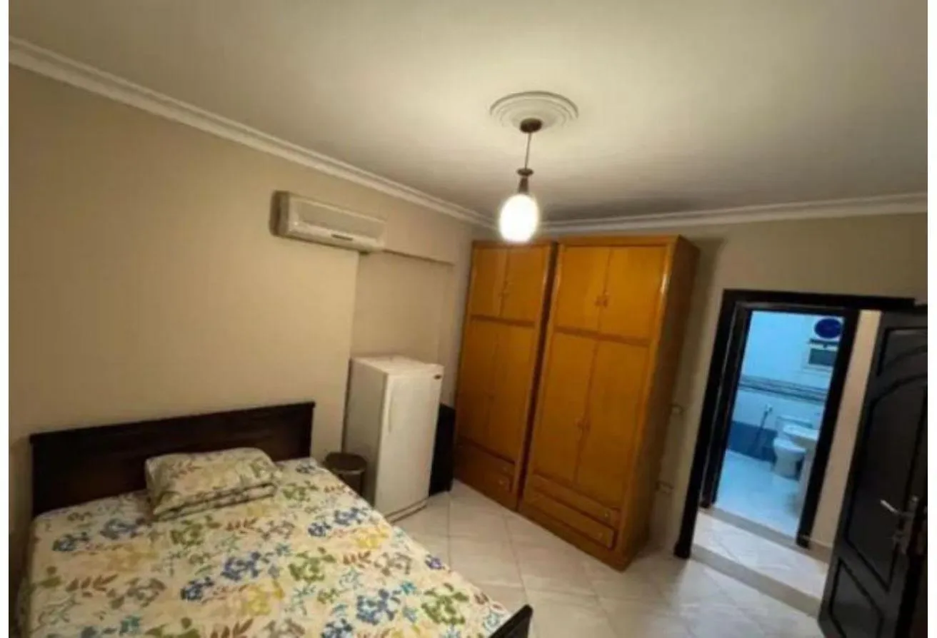 Rent in New October City: شقة مفروشة للإيجار - 6 أكتوبر طريق الواحات