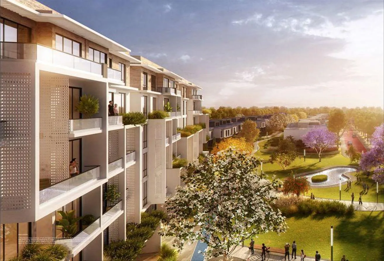 البيع في كلوب هيلز: شقه نصف تشطيب بمقدم 10% بجوار palm parks بالم هيلز 