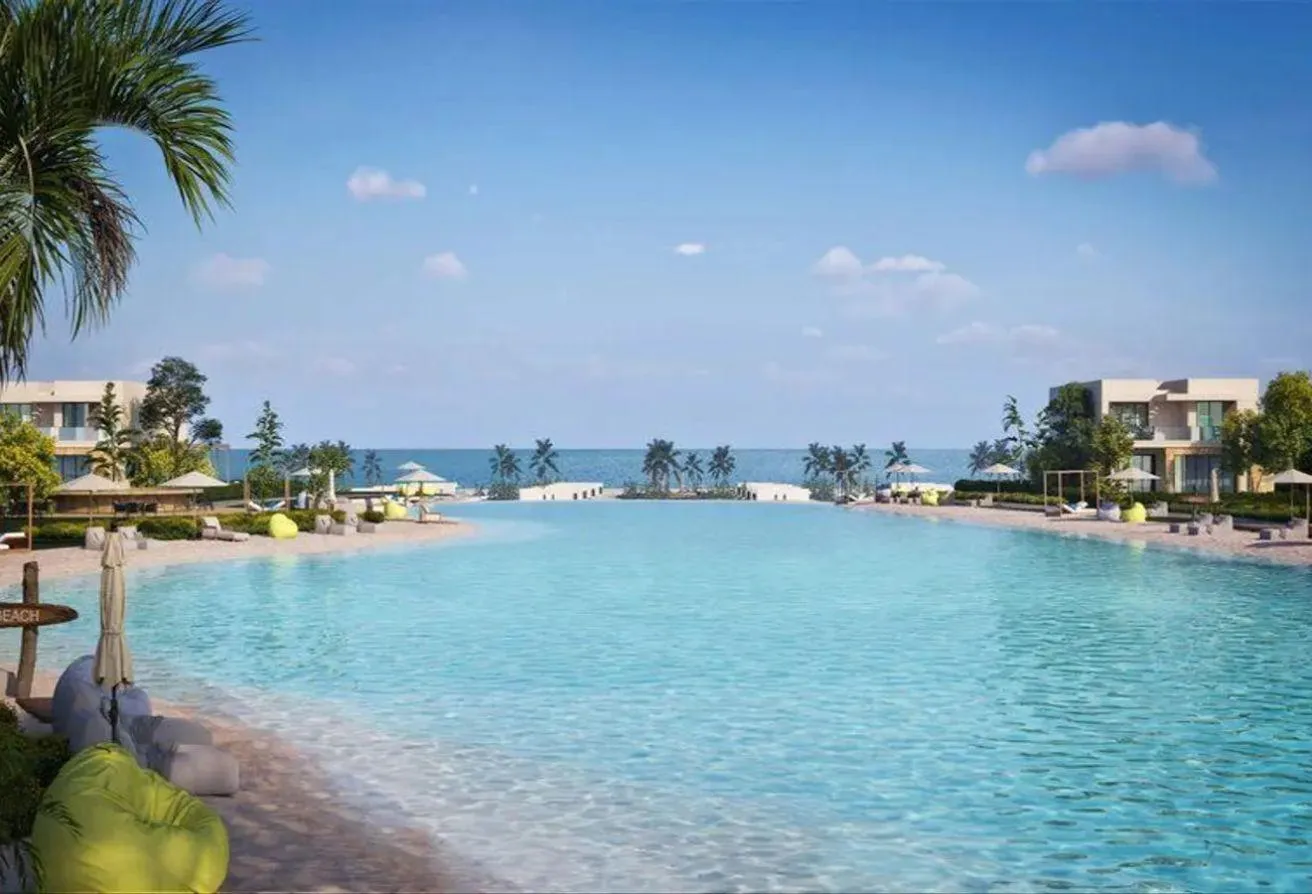 Sale in Summer: lowest price chalet +garden165m finished  lagoon
