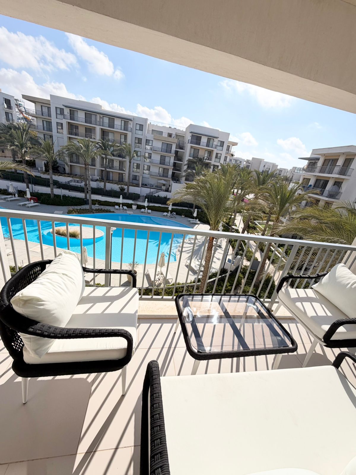 Premium 2BR Chalet for Rent in Faya Marassi – Direct Access to Swimming Poo