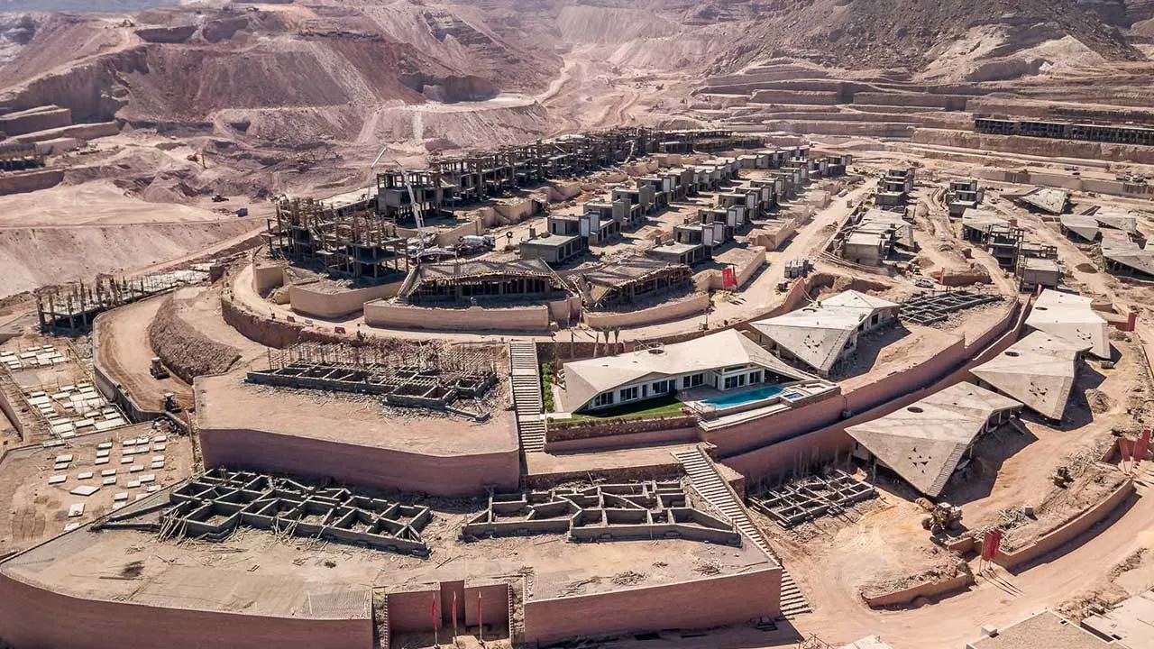 Chalet for resale at il monte galala Ain Sokhna Super Lux