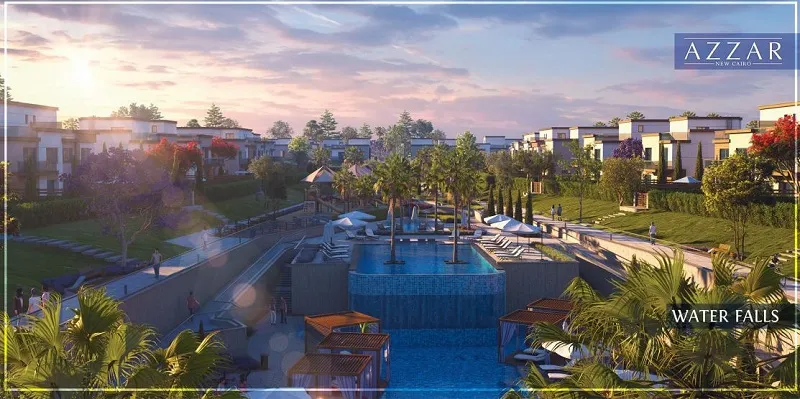 Luxury Townhouse for sale at Azzar compound New Cairo
