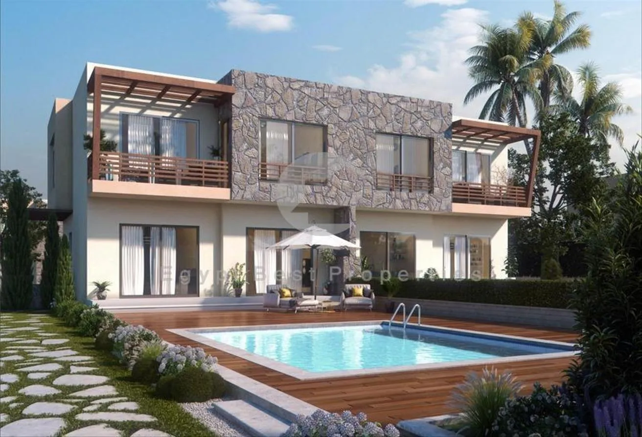 Sale in Mesca: Duplex Villa First Row Over 8 Years Installment...