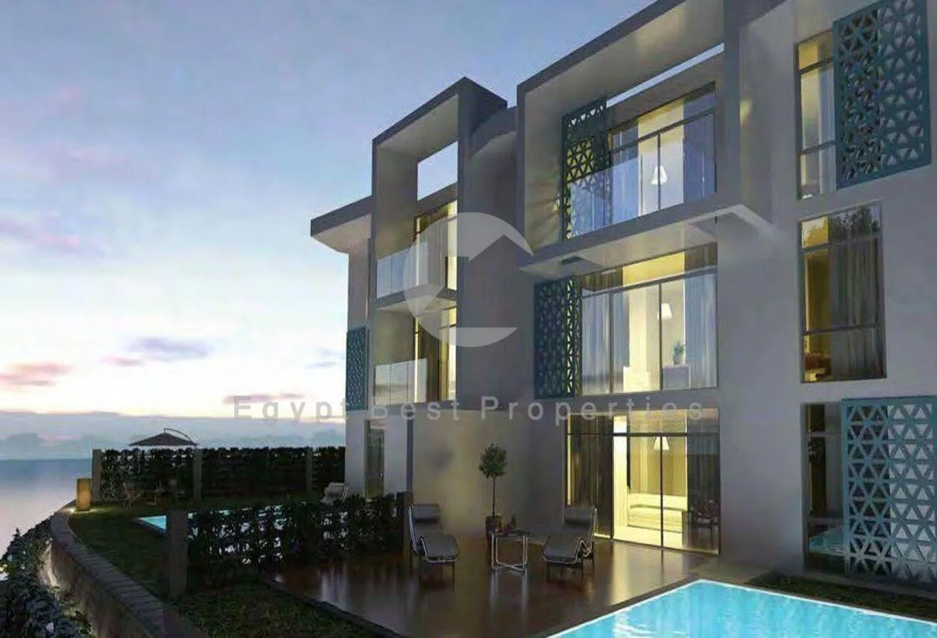 Sale in IL Monte Galala: Double View Townhouse | Payment Over 12 Years
