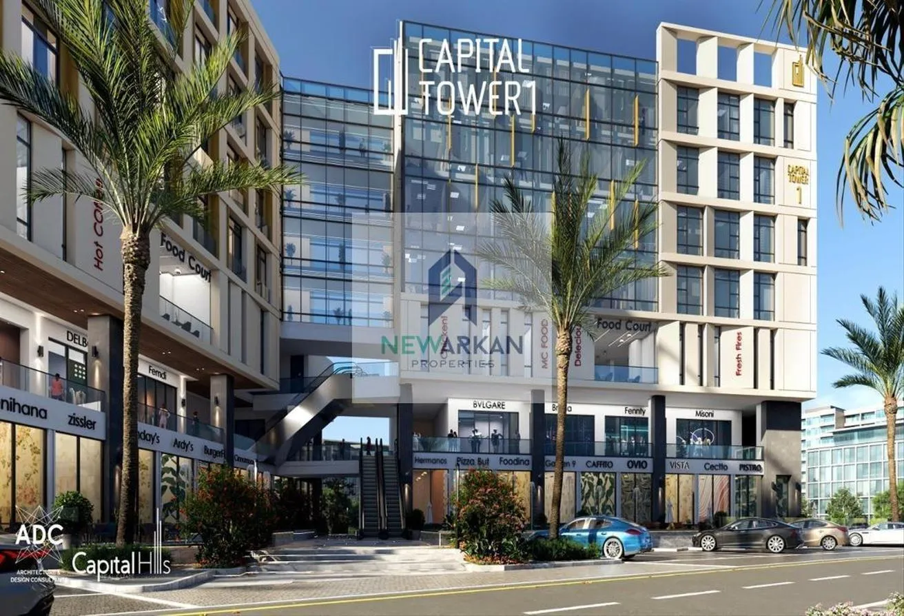 Sale in Capital Towers: Office for sale, 10-year instalments, on the axis