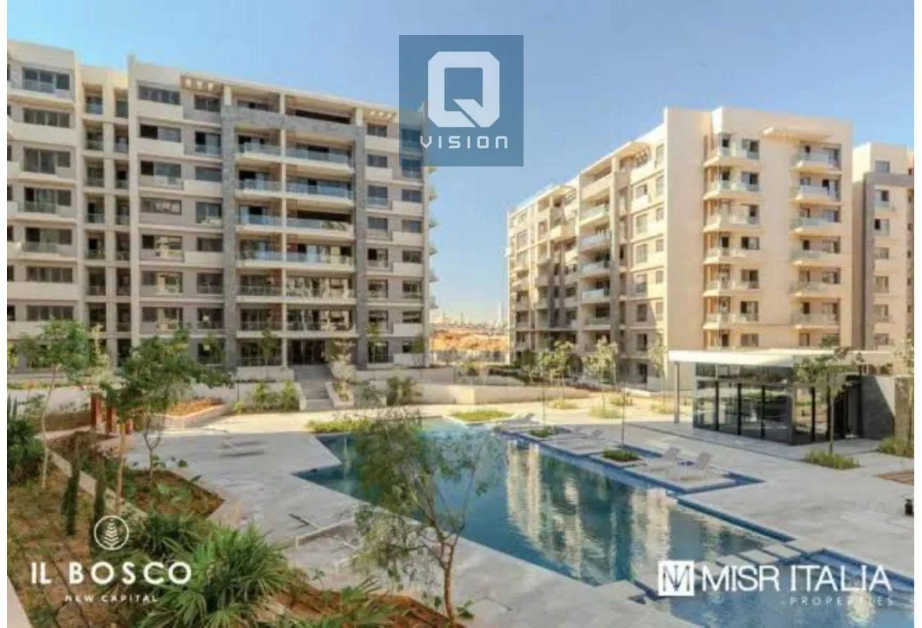 Sale in Yaru new capital Compound: Apartment for sale in El Bosco, Egypt, Italy