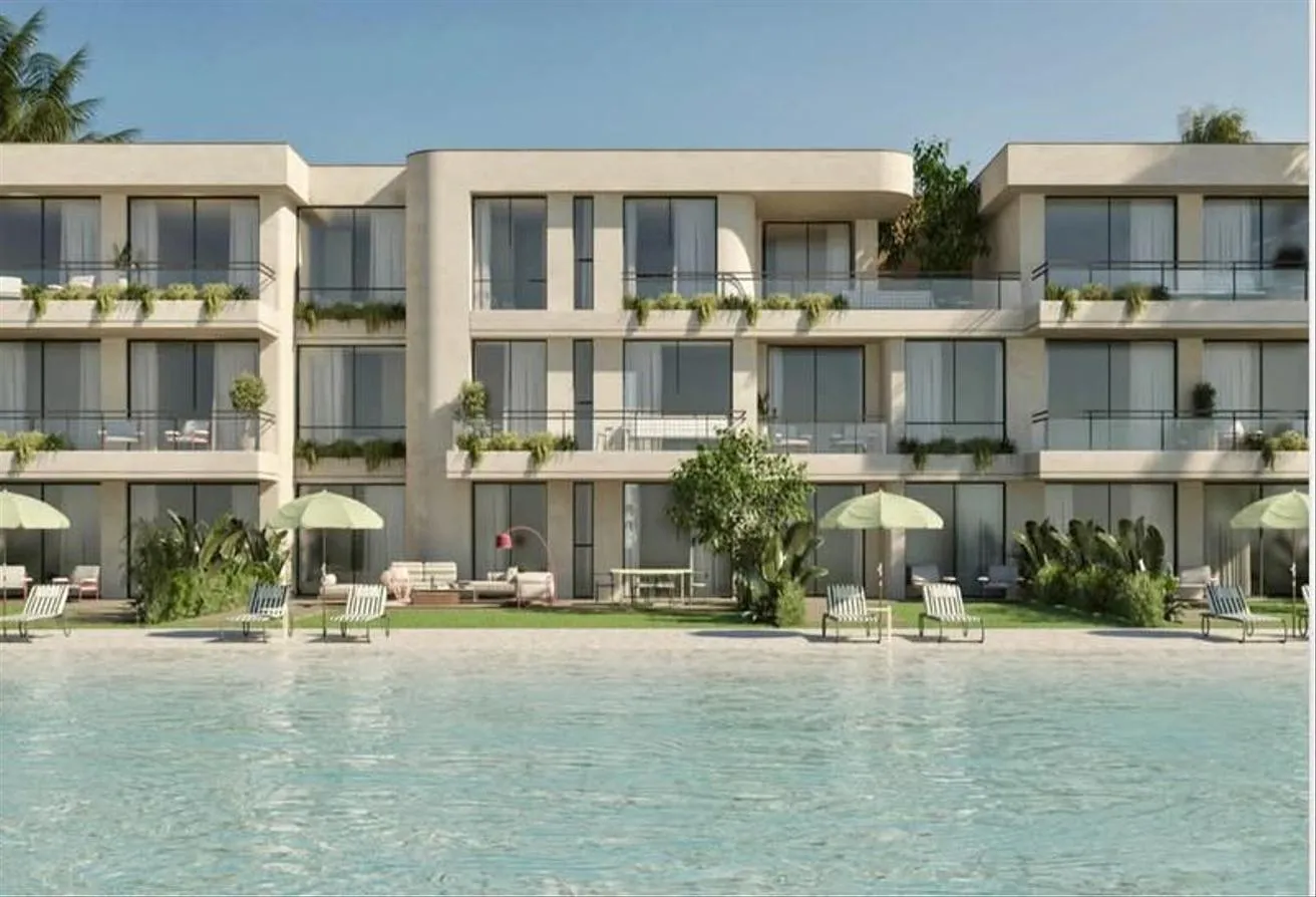 Sale in Summer: Chalet - Sea, Lagoon, and Hotel View
