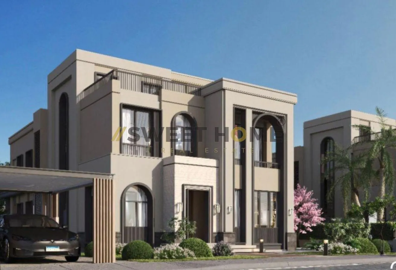 Sale in Ever: Twinhouse for sale in new cairo without D.payment