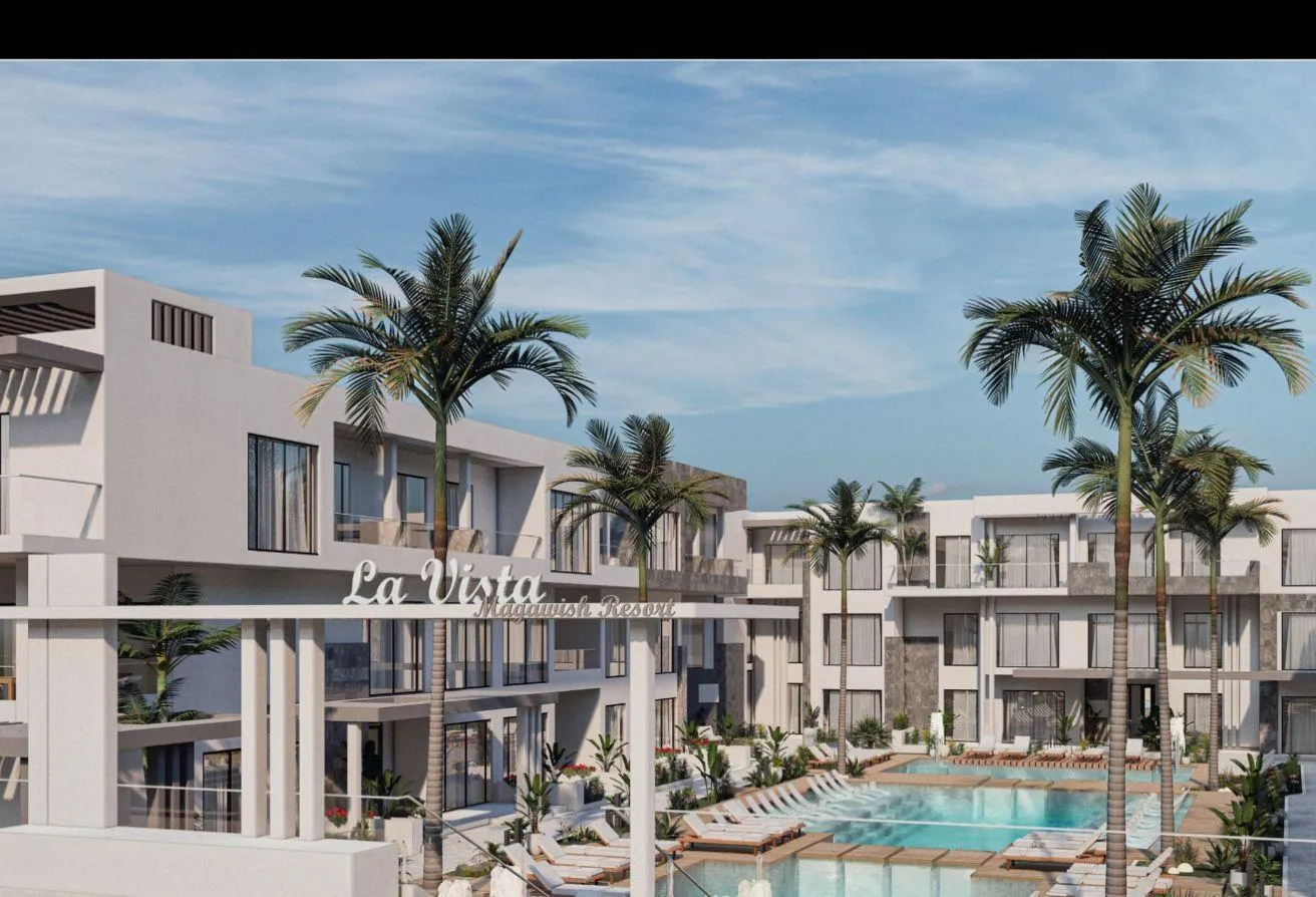 Sale in Magawish Resort: Apartment one bedroom 74m with private garden 10m