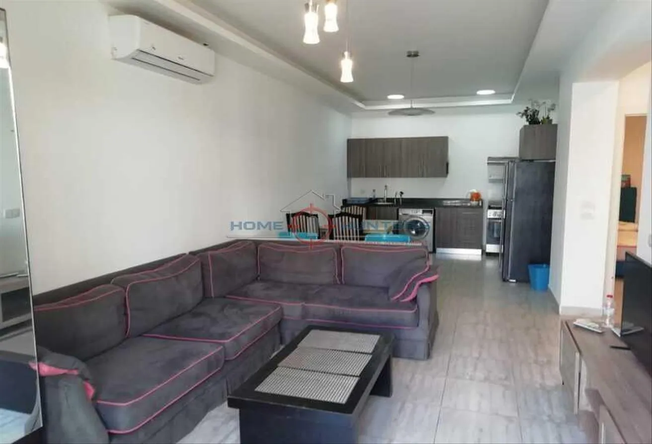 Rent in Intercontinental District: Apartment with a pool view for rent Sky el Gandol