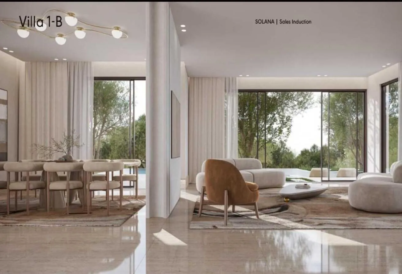 Sale in Solana: First time 10-year installment – villa with pool