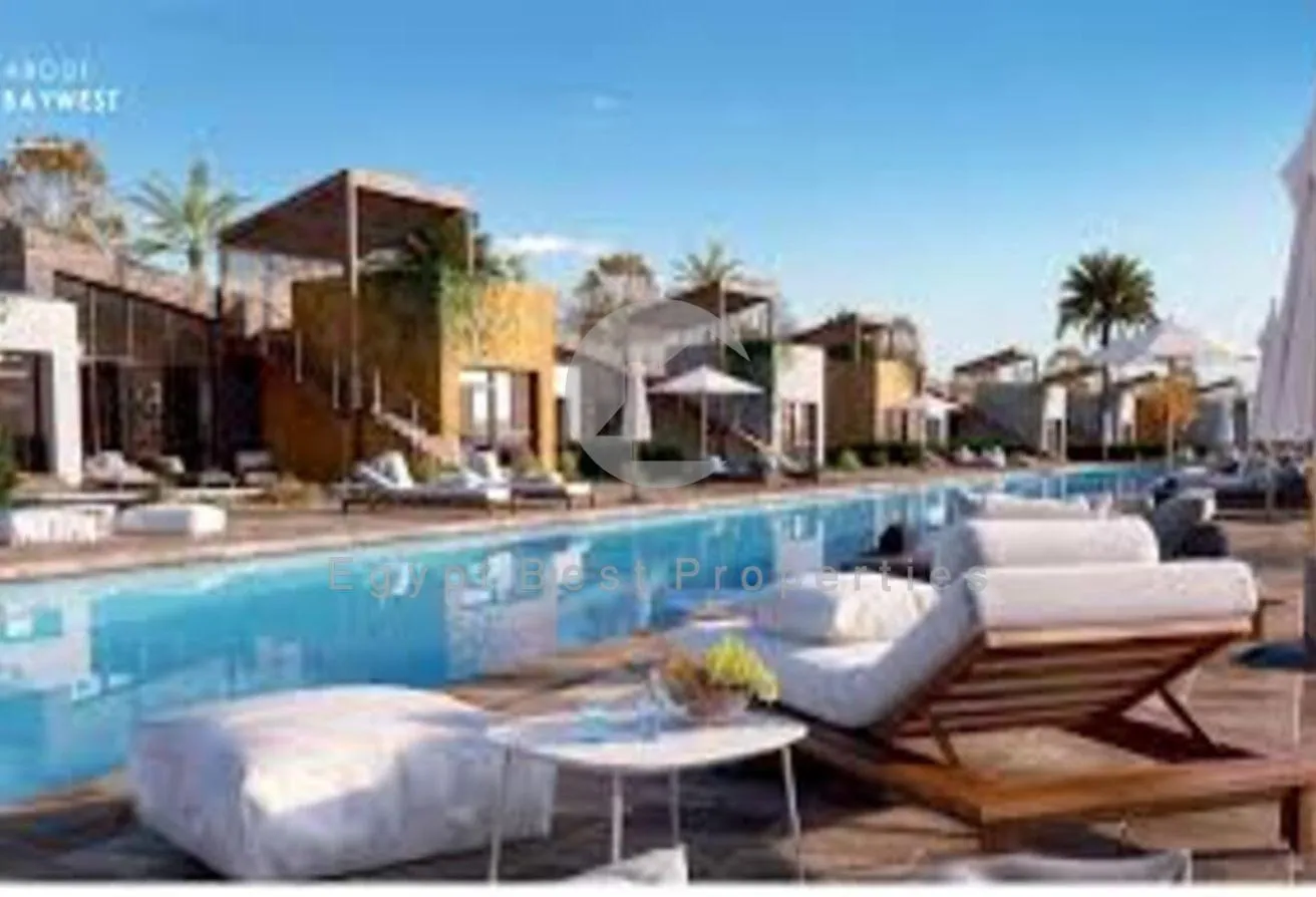 البيع في وادى جبال: شقة بجاردن في Bay West Soma باحسن لوكيشن ومقدم 10% 