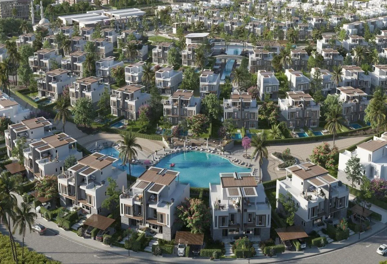 البيع في نمق: توين هاوس  للبيع موقع متميز يطل على لاند سكيب 