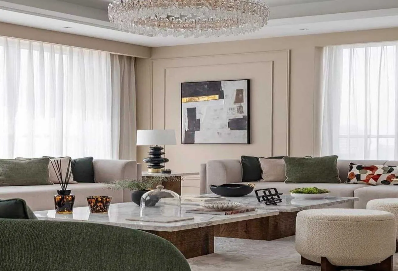 Sale in Karma Residence: lowest price 3 rooms in Zayed Finished +ACS ints