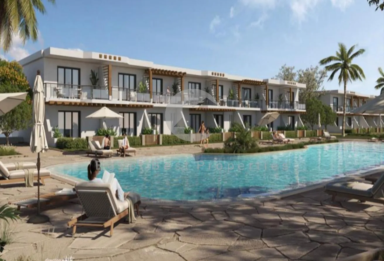 Sale in Direction White: 3BED Direct Lagoon F.F +ACs - Delivery 2025 Resale