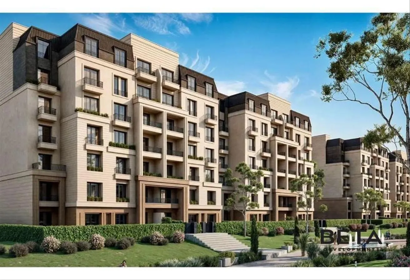Sale in BETA Residence: Apt. 3-bed with 8 year installment view Pyramids