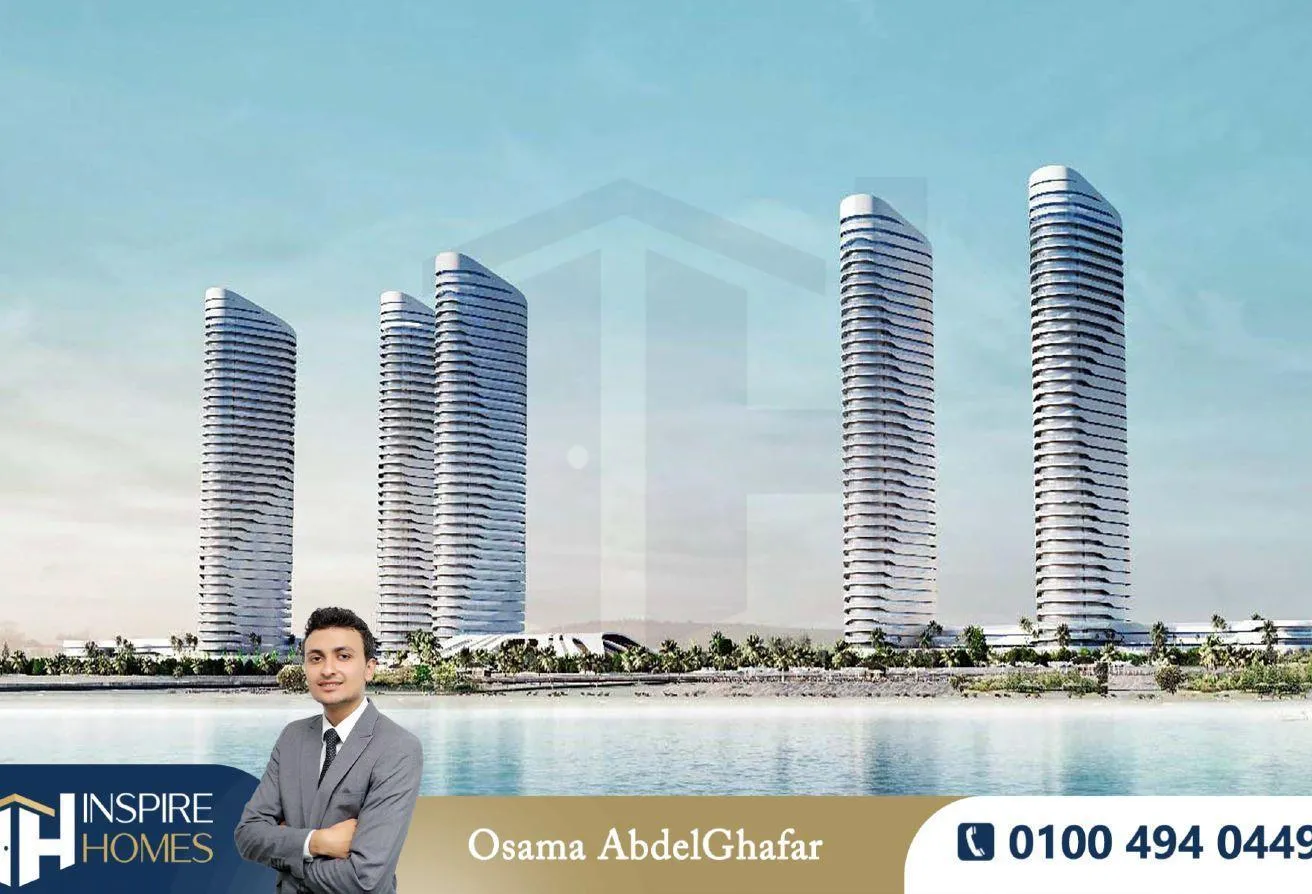 Sale in Al Alamein: شقة لإعادة البيع 120م ( The Gate Towers ) العلمين
