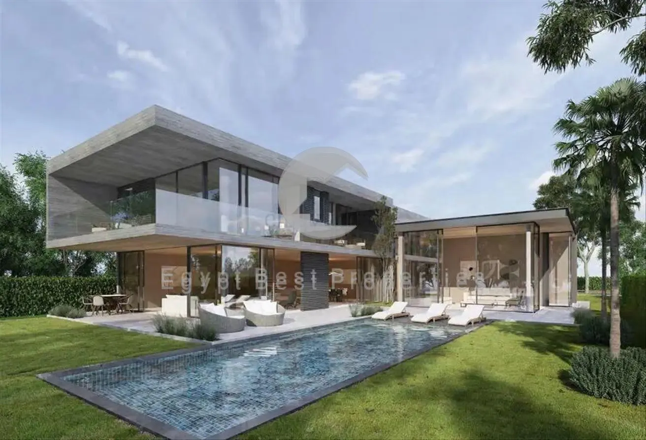 Sale in Swan Lake: Villa by Hassan Allam behind Golf Views over 8y