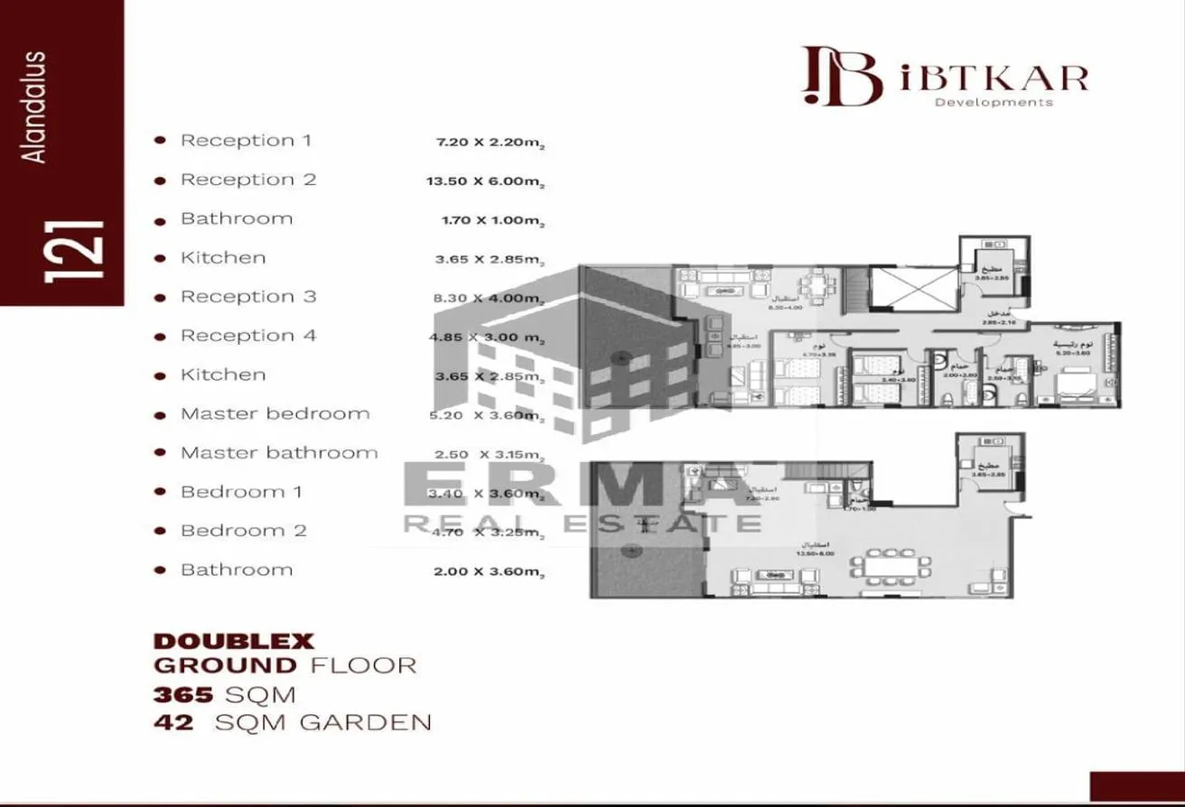 Sale in Al Andalus Family: alandalus 2Duplex  Immediate receipt