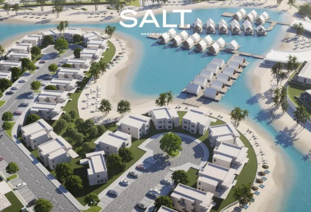 Sale in Soul North Coast: Finished Villa With Prive Beach Lagoon By Emaar  .