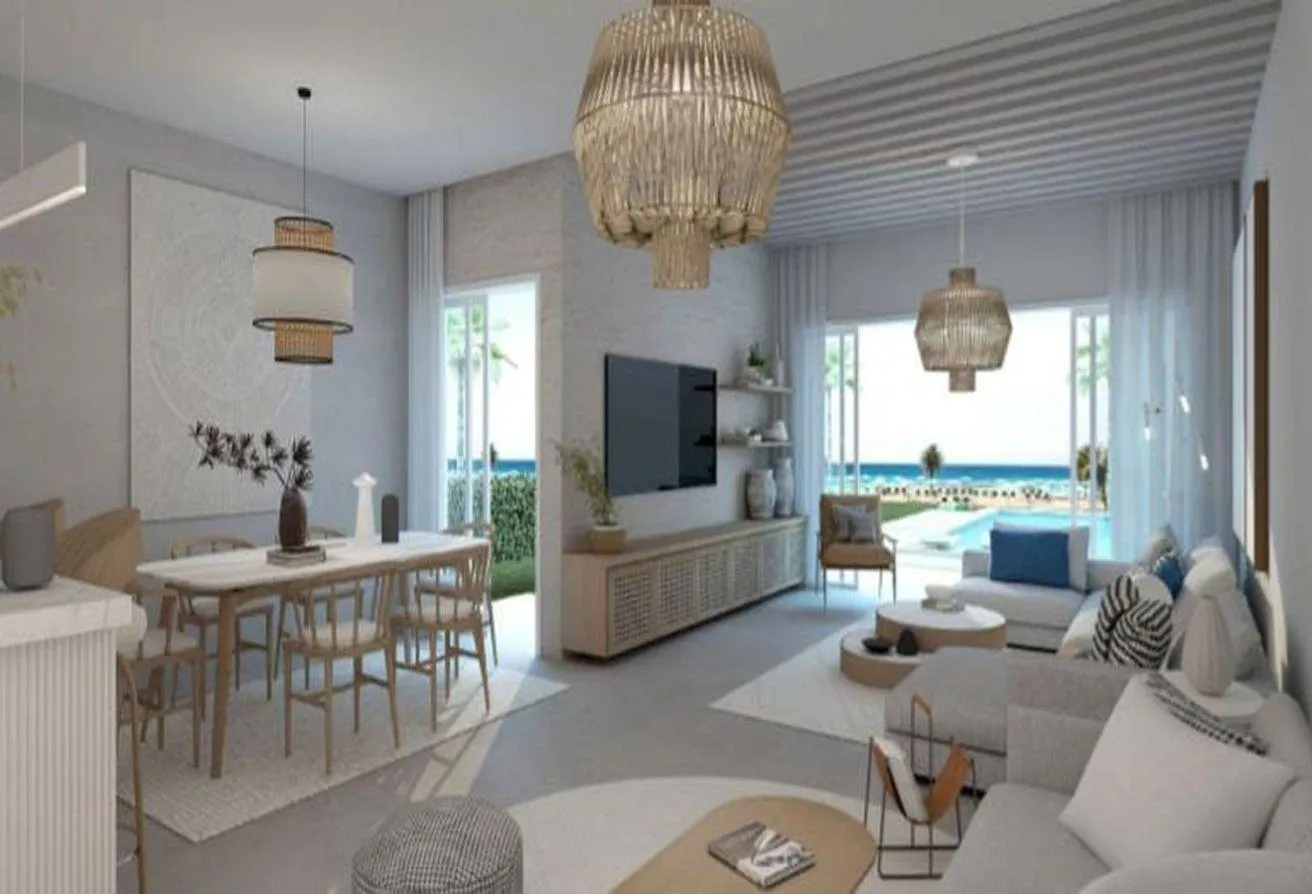 Sale in Seashore: First row chalet on lagoon in Seashore Ras Alhikma