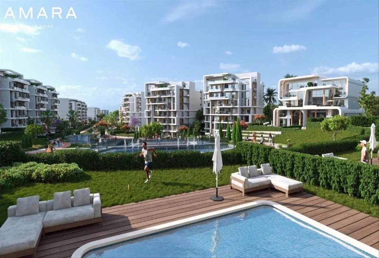 Sale in Amara: Penthouse finished with private pool in New Cairo