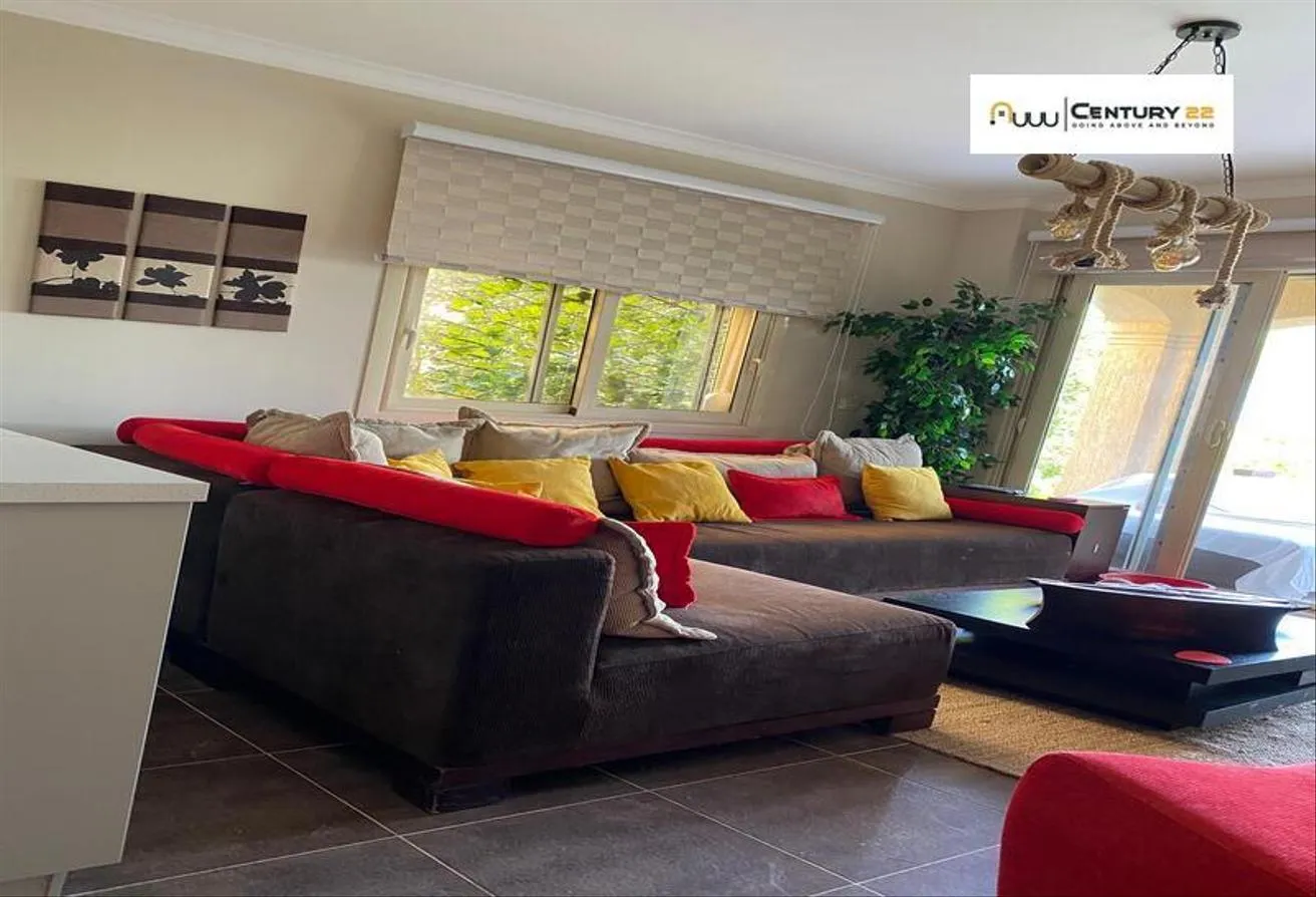 Sale in Telal Al Sokhna: Furnished twin house for sale with a distinctive v
