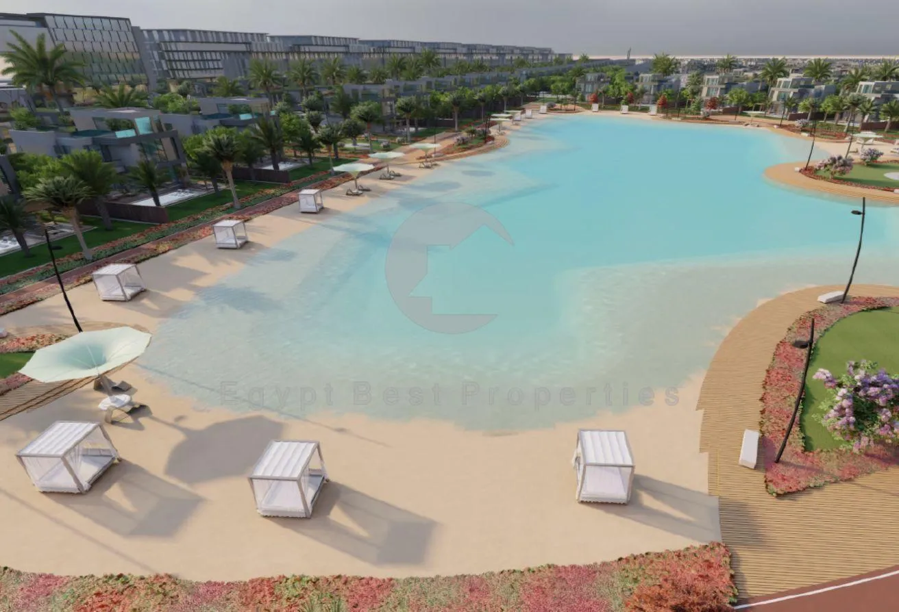 Sale in Swan Lake Residence: TOWN House for sale in new cairo Delivey 2 years