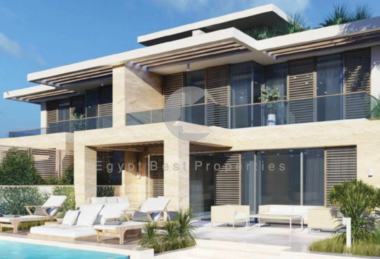 Sale in South Med: Twin House Sea View Direct On The Lagoon Bahary