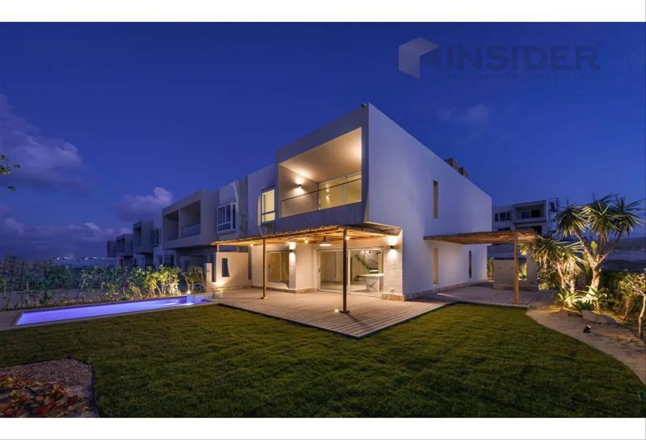 Sale in Al Masyaf: Chalet view lagoon for sale, Ras El Hekma, North C