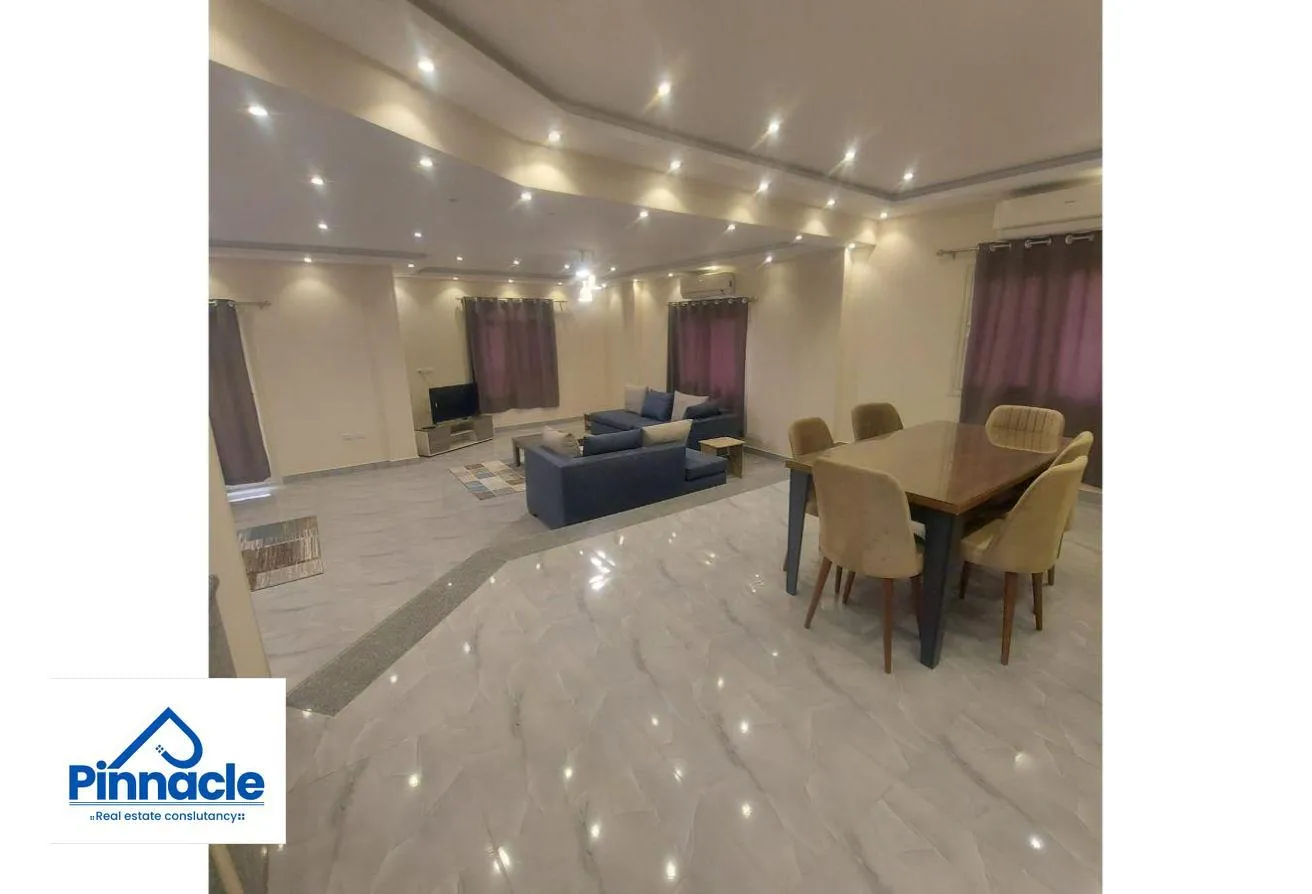 Rent in District 1: Furnished roof for rent in the first district,