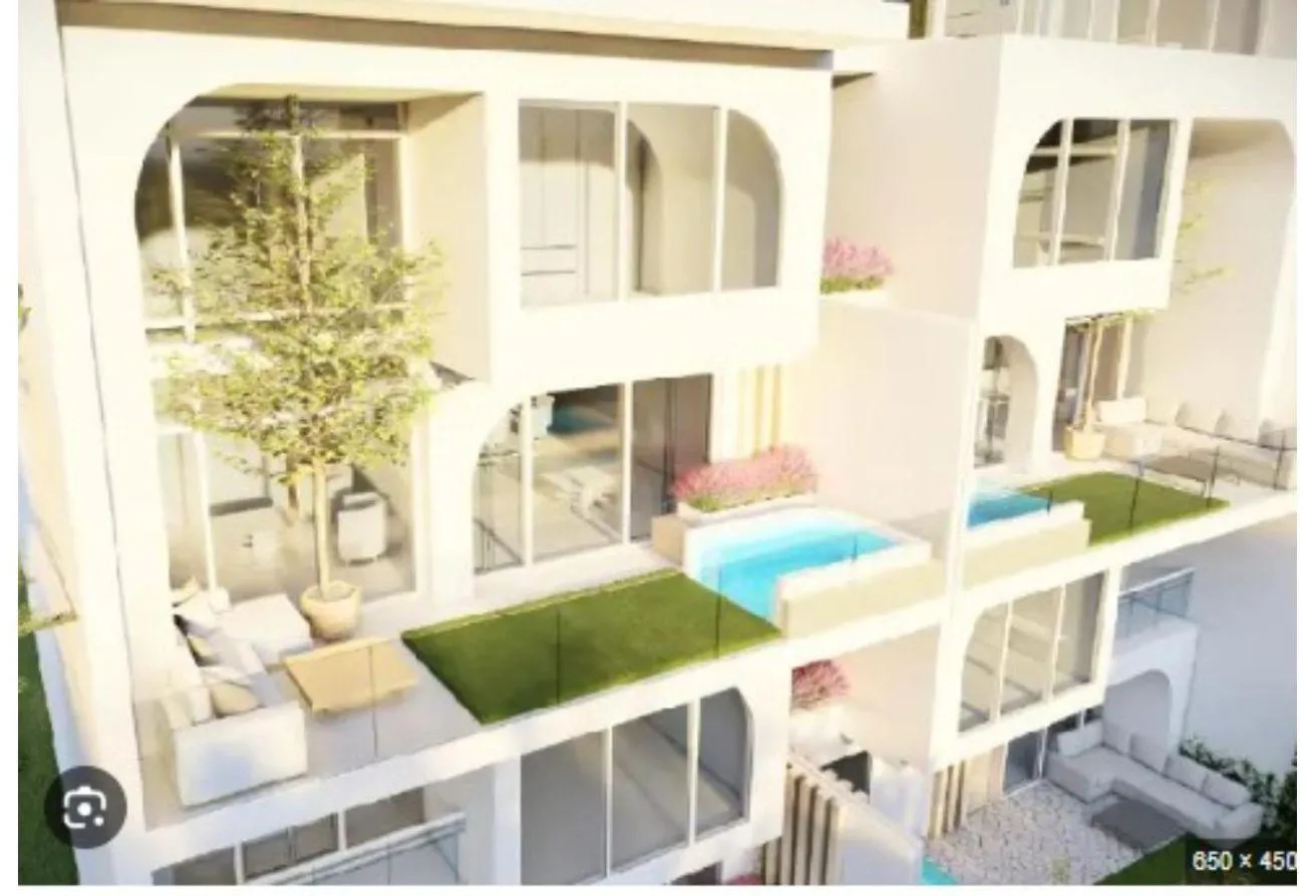 Sale in The Median Residences: villa for sale half price 195m with private garden