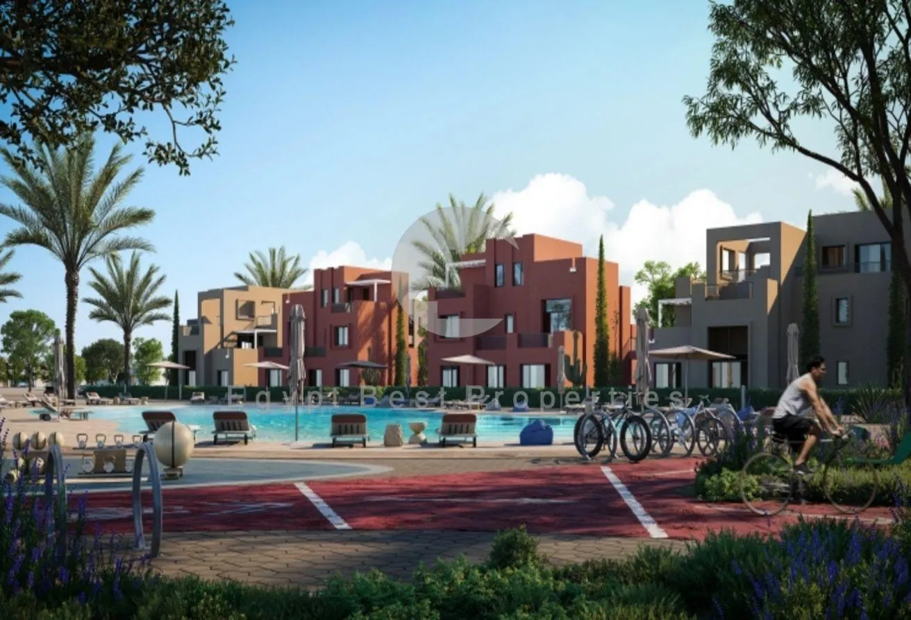 Sale in Makadi Resort: Finished Chalet 0%DP Lake View@Orascom-Installment
