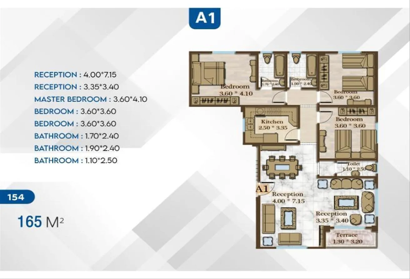 Sale in Al Andalus El Gedida: شقه للبيع في كومبوند اللؤلؤه الاندلس التجمع الخامس
