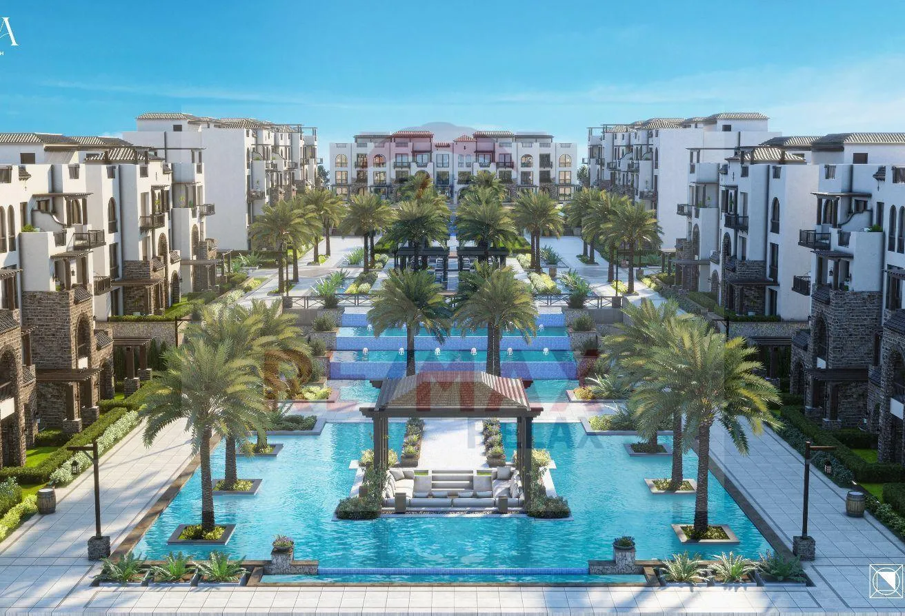 Sale in Sahl Hasheesh: Chalet for sale on the lagoon in Soma Bay 3 rooms