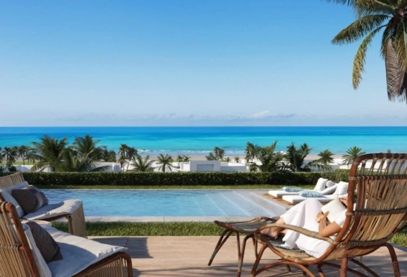 Sale in Direction White: 3BED With Garden Side Sea View-Fully Finished+ ACs