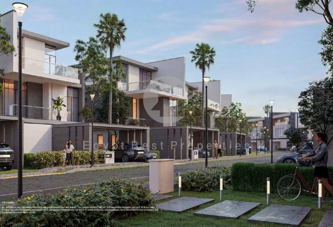 البيع في سعادة: Corner Townhouse in New Cairo Prime View 