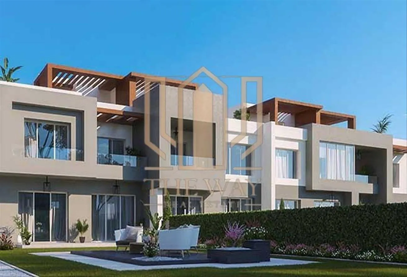 Sale in Patio Al Zahraa: Townhouse corner for sale - RTM - installments