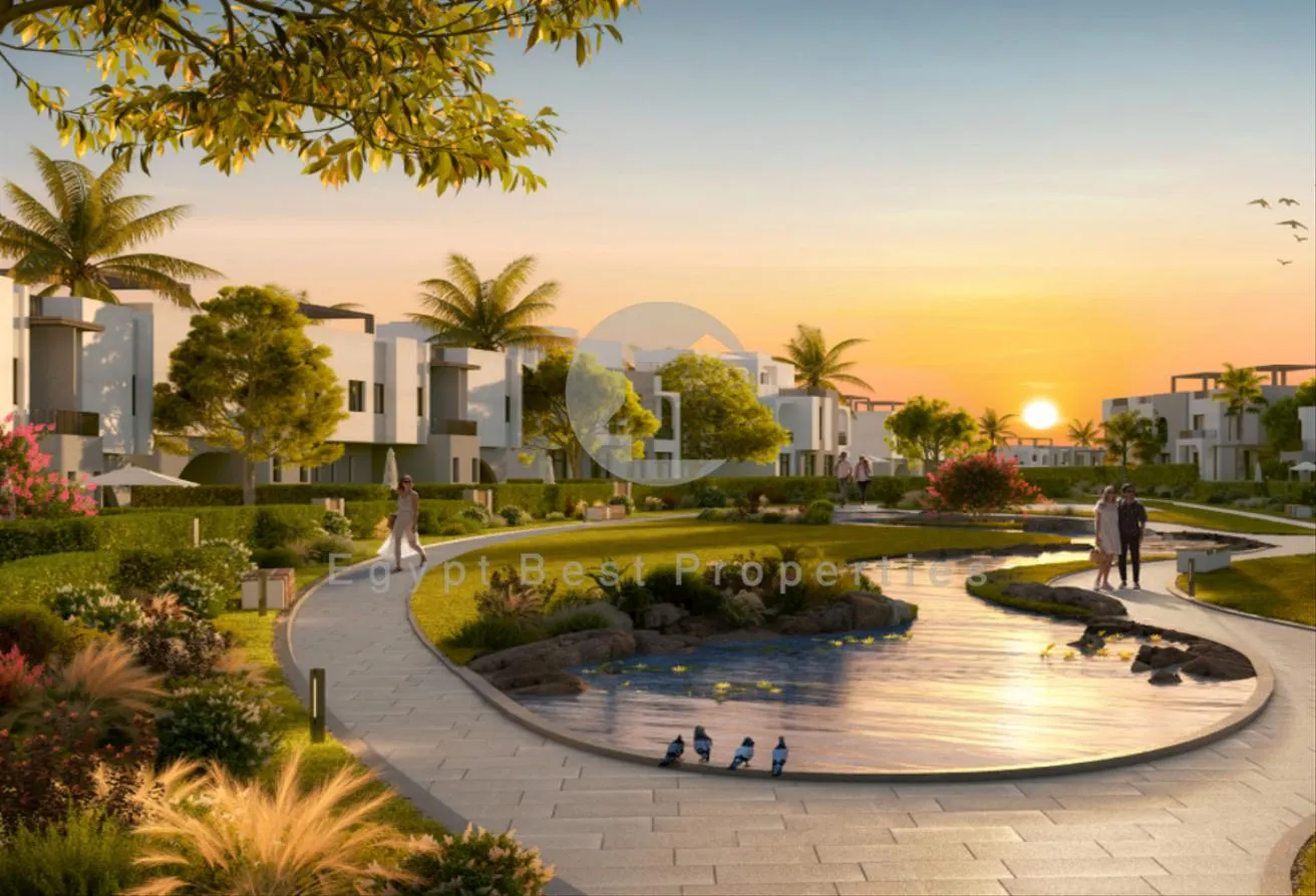 Sale in O West: Orascom 3BRS Private Garden Only 10%DP Over 9Years