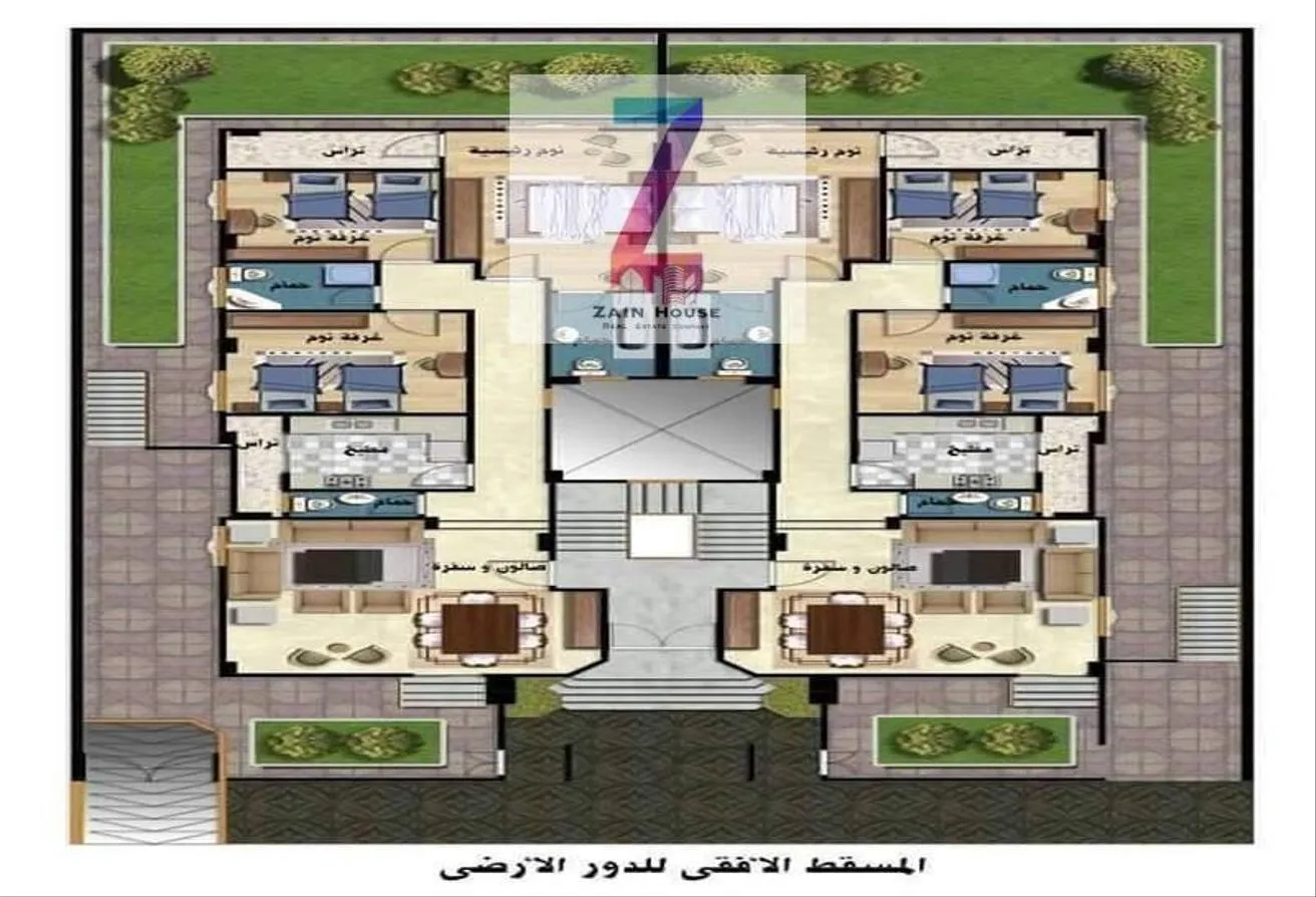 Sale in El Banafseg 12: Duplex View Garden Finished ,prime view ELBanafseg